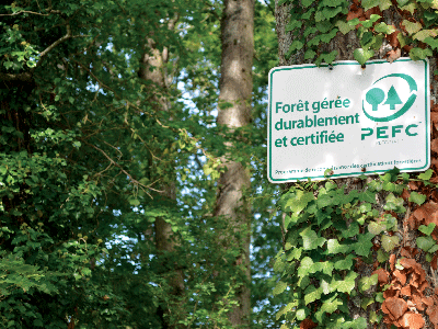 Forêt gérée durablement - PEFC